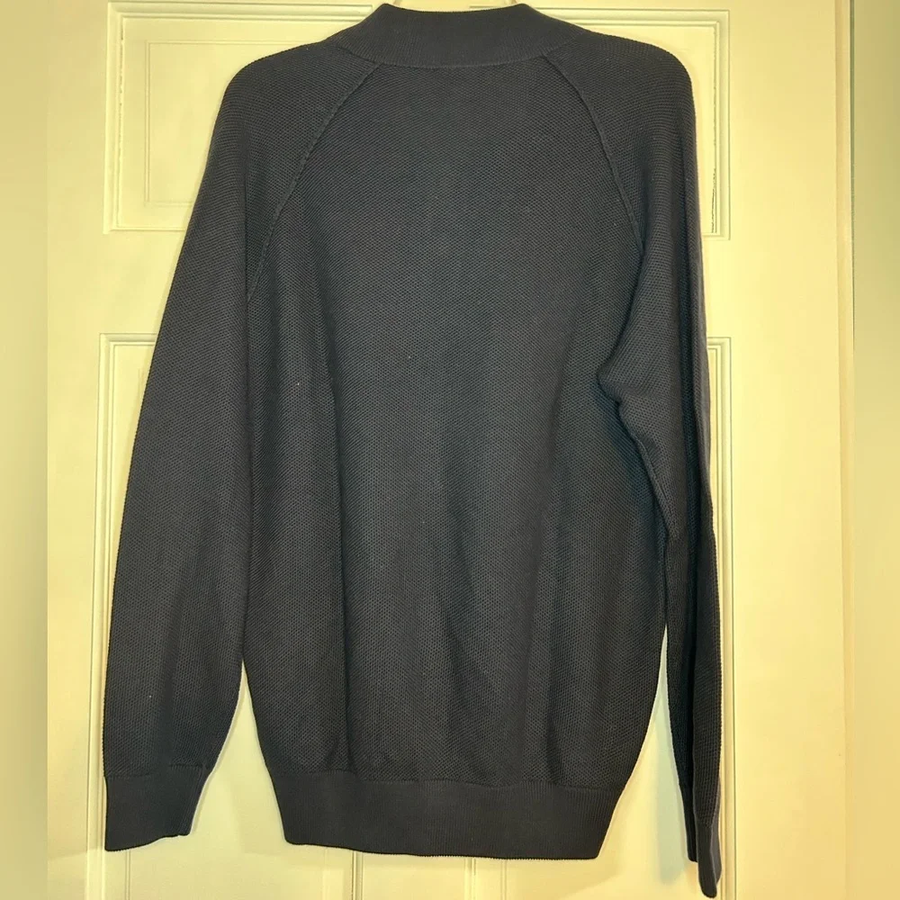 Peter Millar Parkway Textured 3 Botton Mock Pullover